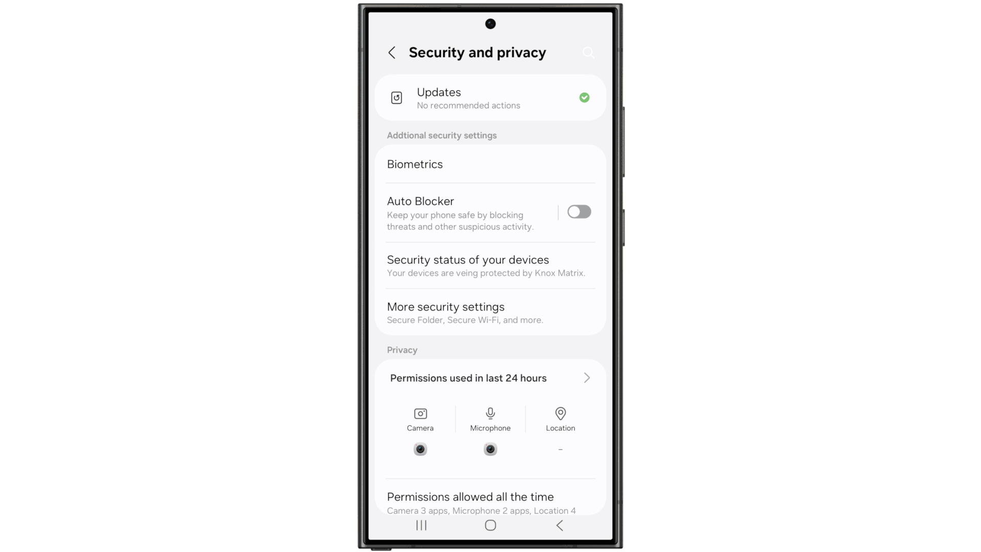 Samsung One UI 7 Knox Matrix Dashboard Samsung One UI 7 Knox Matrix Dashboard
