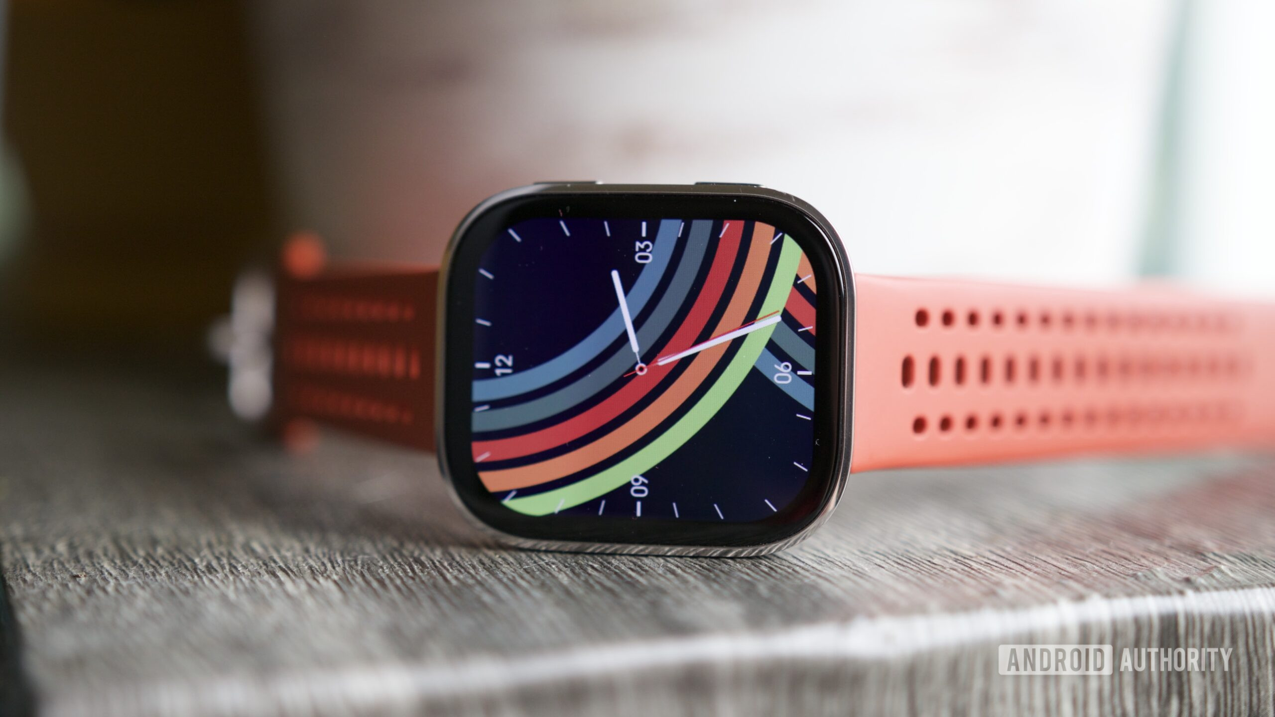 amazfit bip 6 hands on 1 Amazfit Bip 6 smartwatch with its display on.