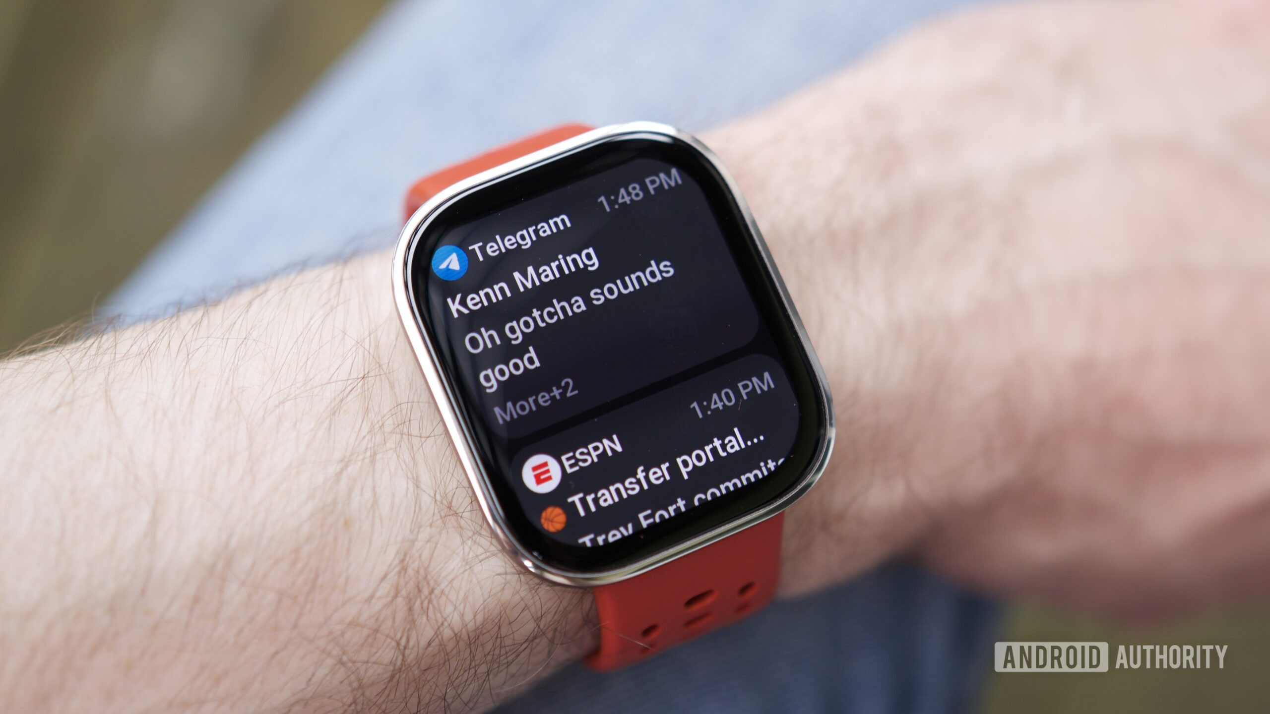 amazfit bip 6 hands on 2 Notifications on the Amazfit Bip 6.
