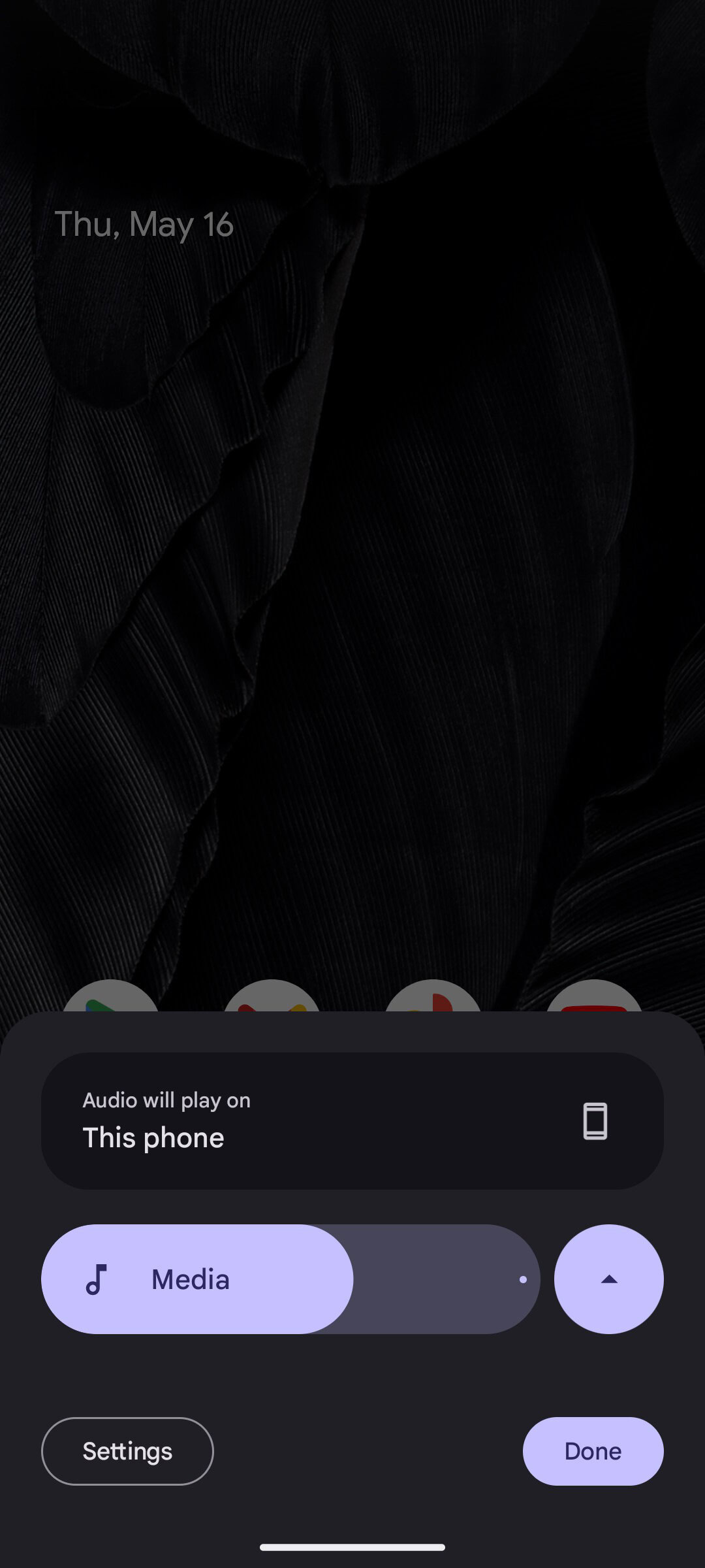 Android 15 Beta 2 Volume panel 3
