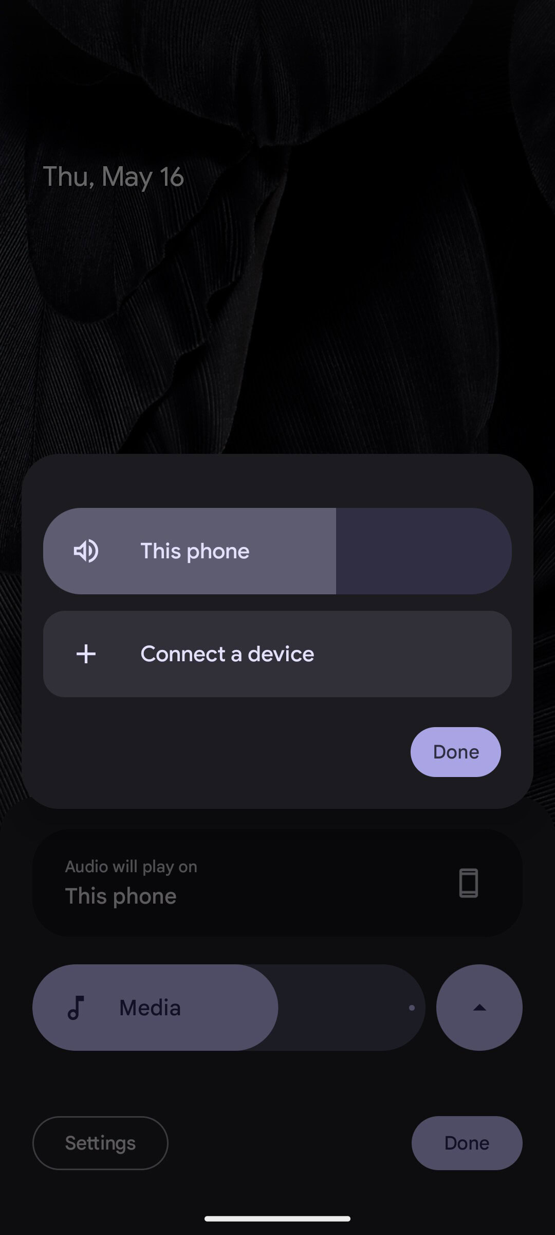 Android 15 Beta 2 Volume panel 4