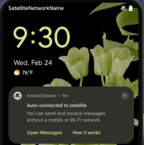Android 15 Satellite connectivity Android 15 Satellite connectivity