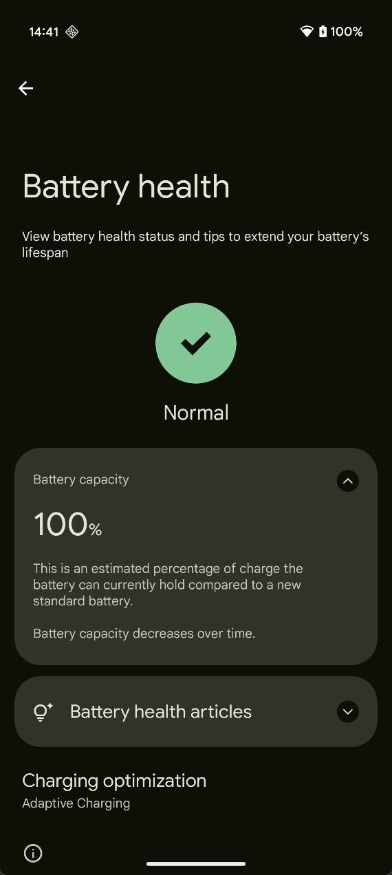 android 16 battery health 3