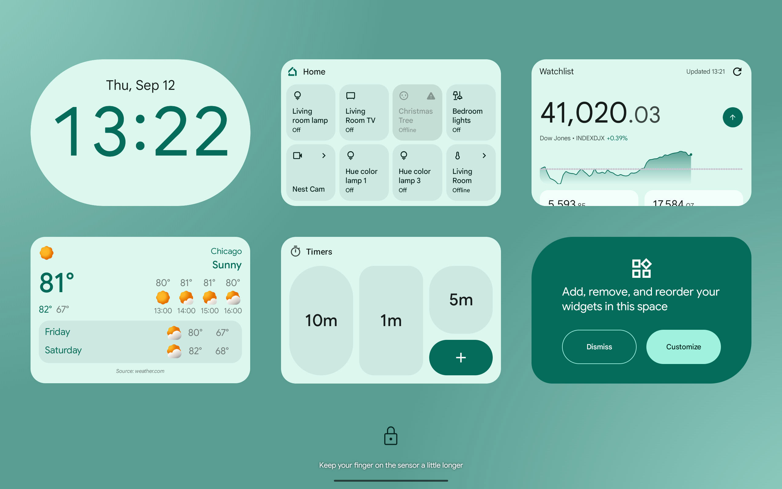Android 15 QPR1 Beta 2 lock screen widgets Android 15 QPR1 Beta 2 lock screen widgets