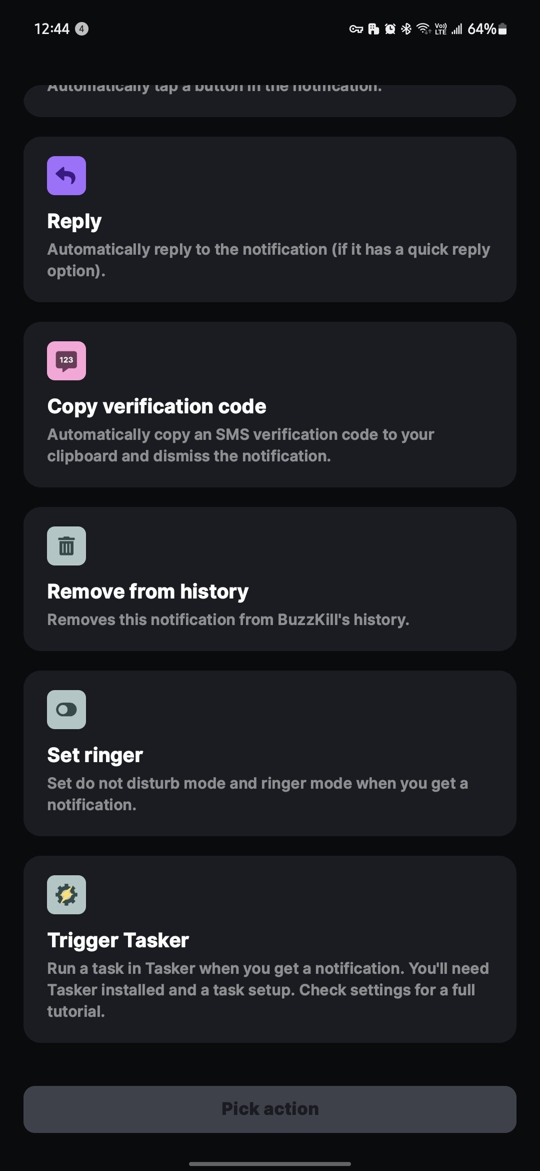 buzzkill actions 5