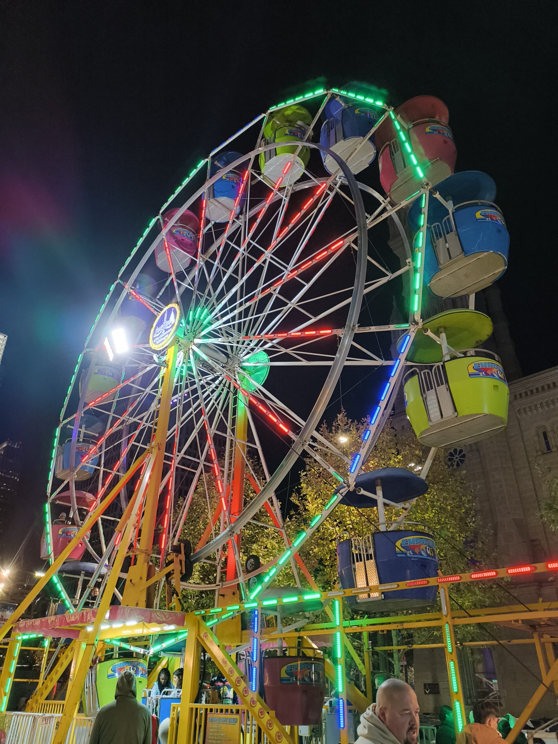 CMF Phone 1 ferris wheel night mode