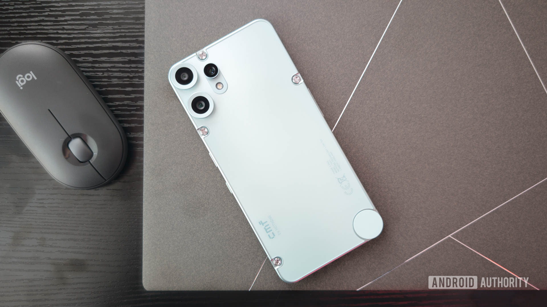 CMF Phone 2 Pro On Top of Laptop