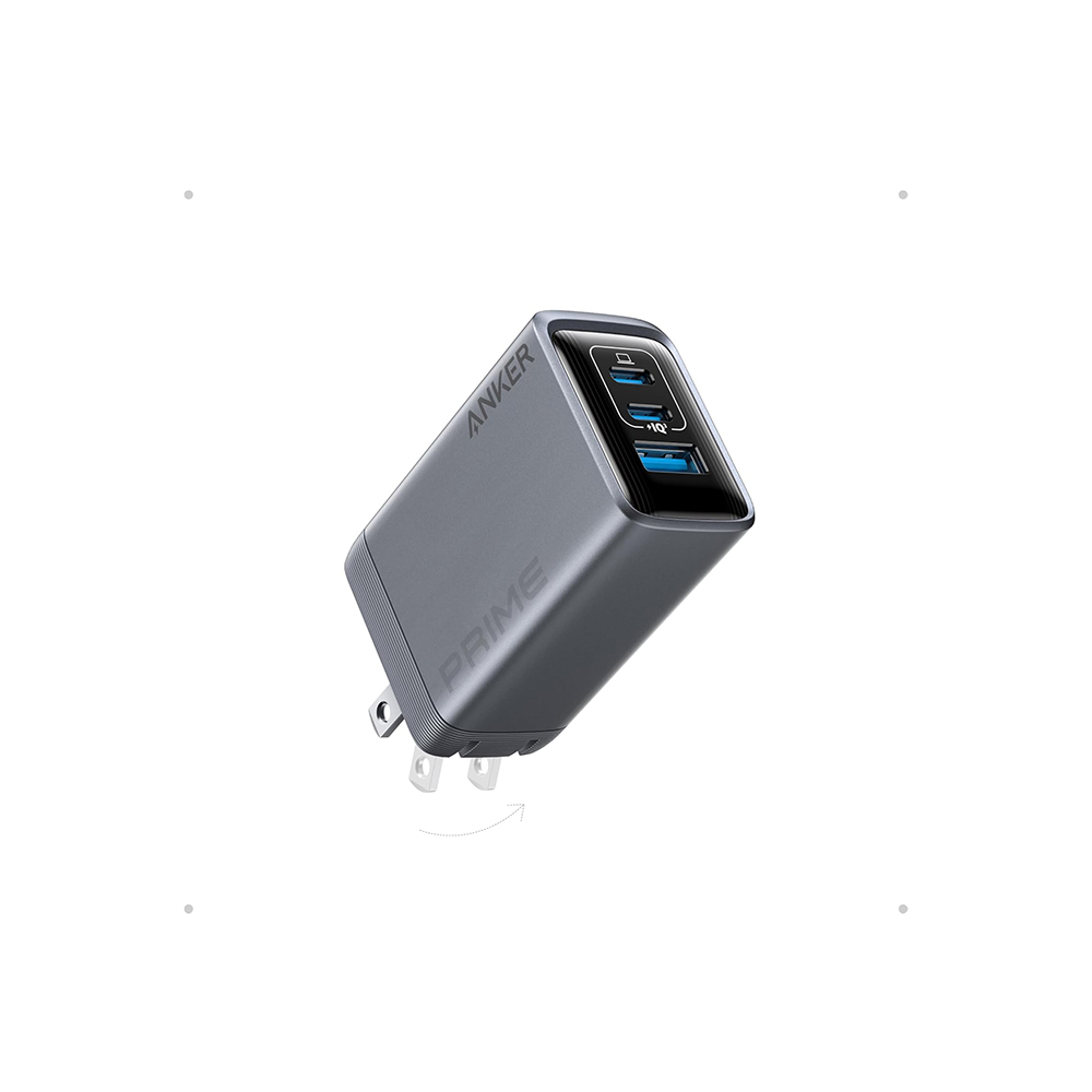 Anker Prime Charger (100W, 3 Ports, GaN)
