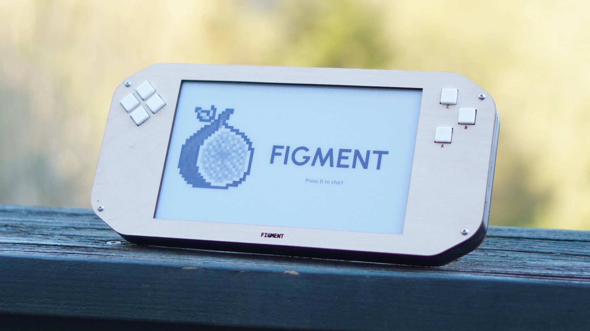 Figment E Ink gaming handheld Figment E Ink gaming handheld