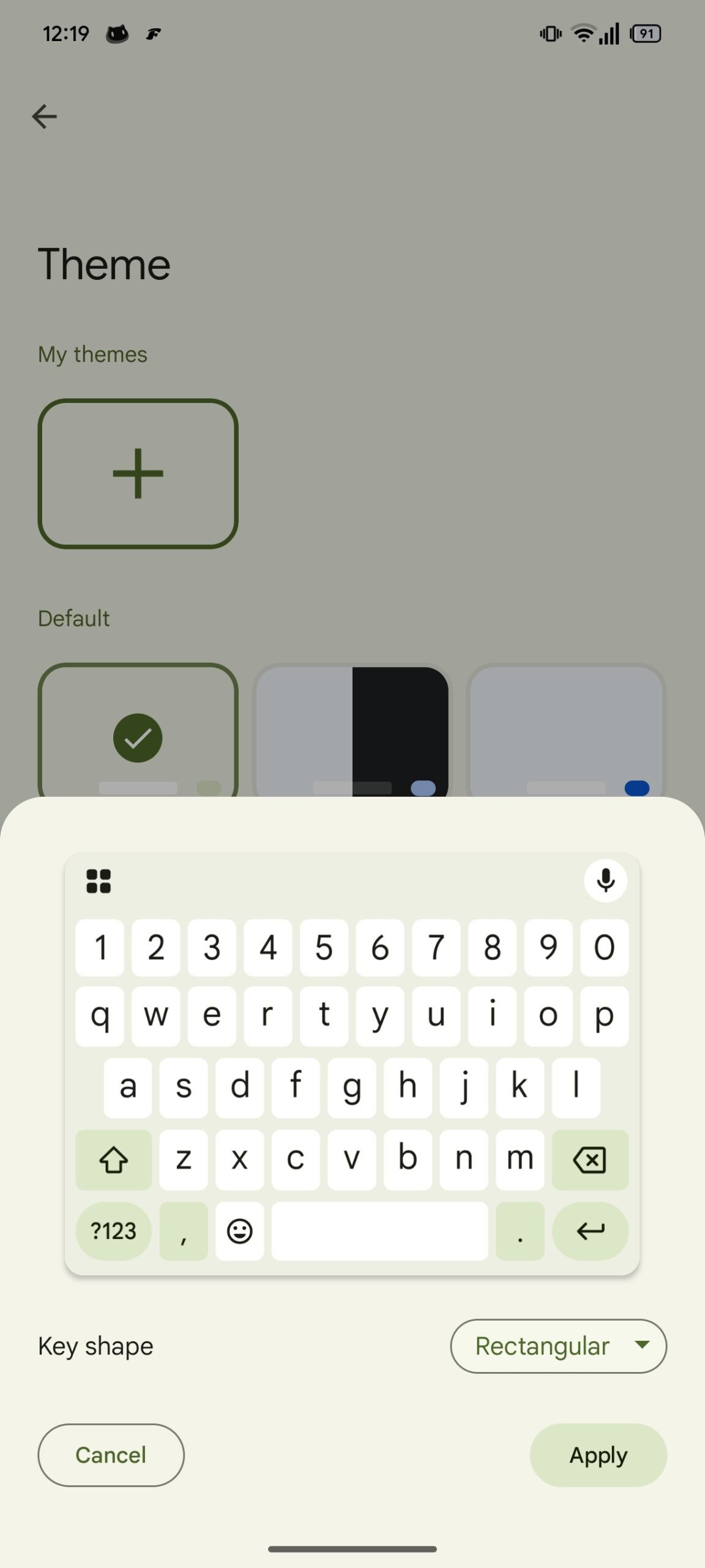 Gboard Optional rounded keys (3)
