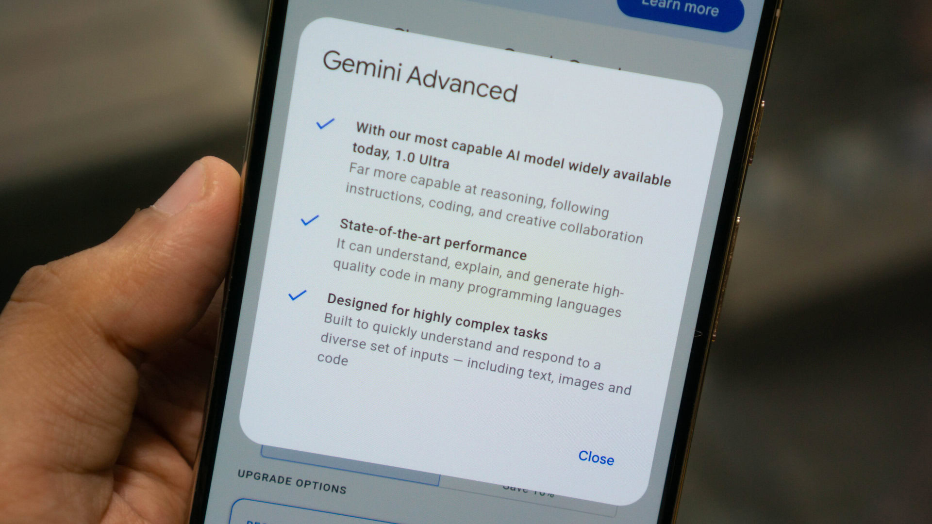 gemini advanced features