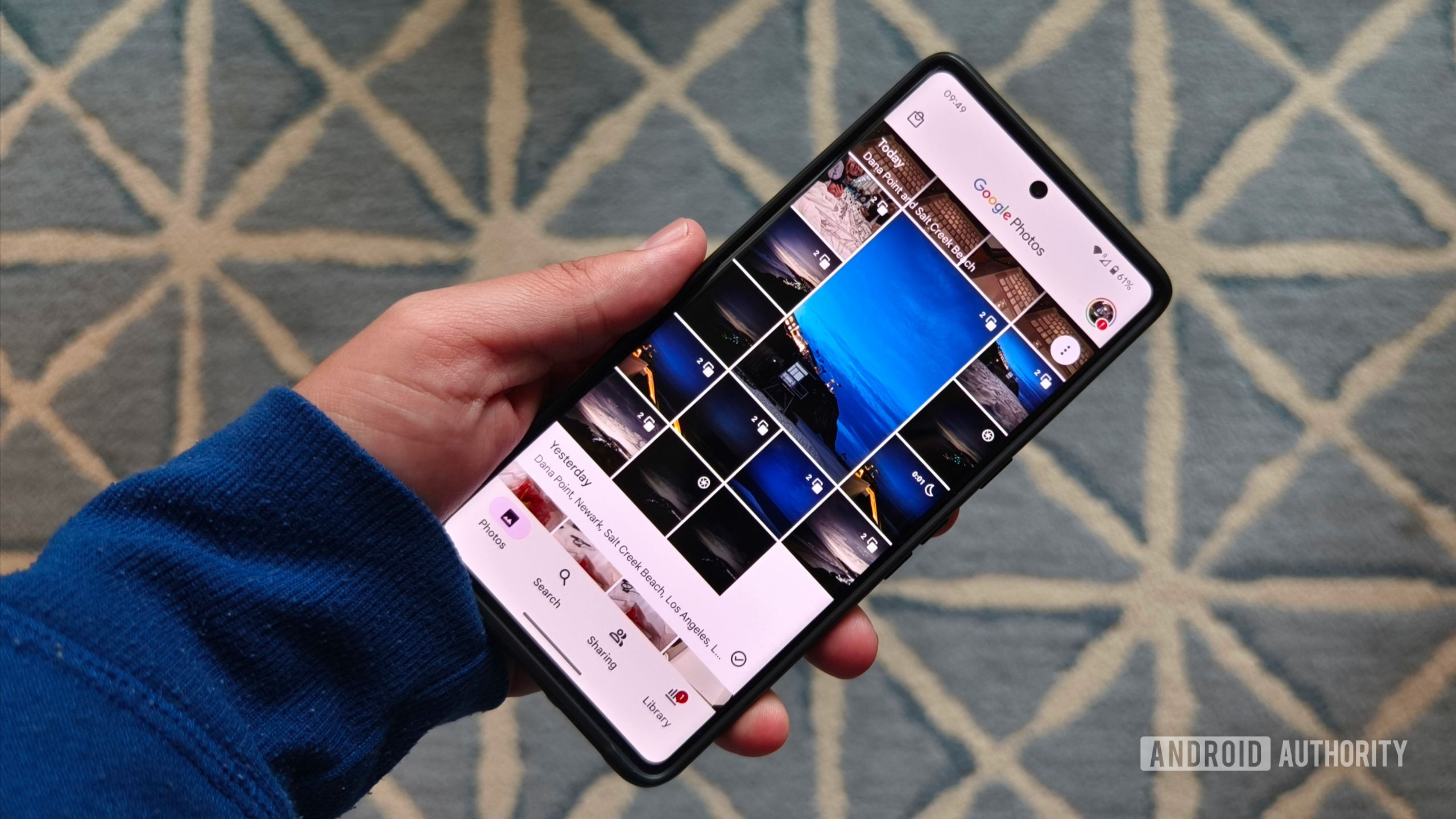 Google Photos app with photo stack edited Google Photos app with photo stack edited