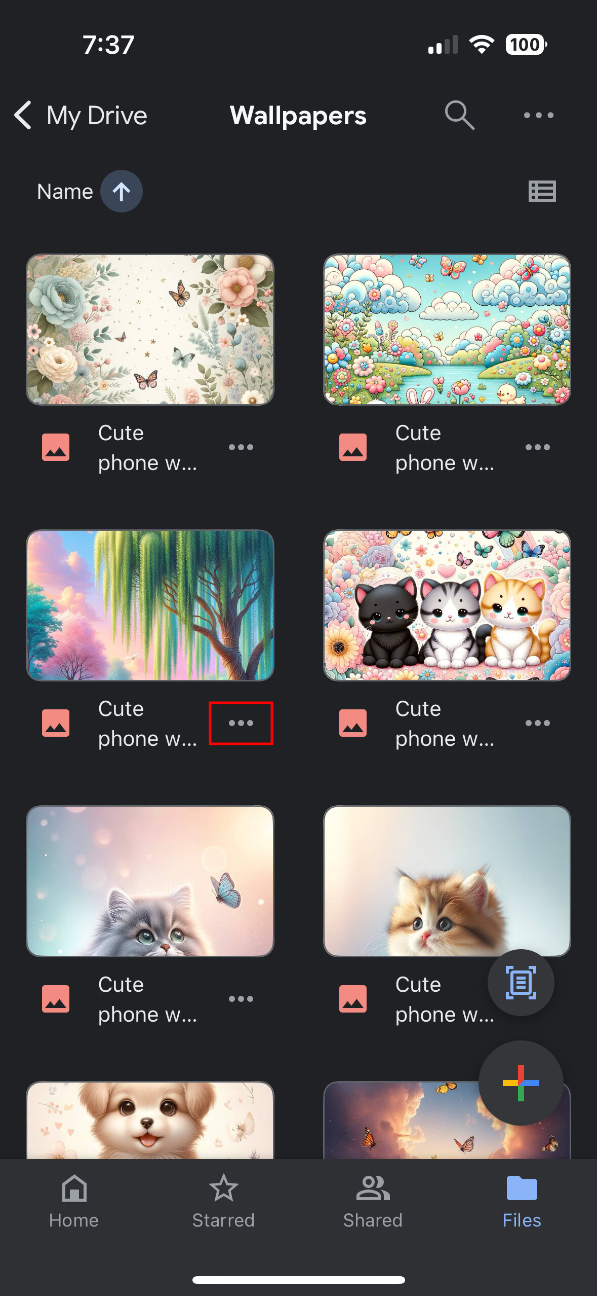 How to download files from the Google Drive iPhone app 1