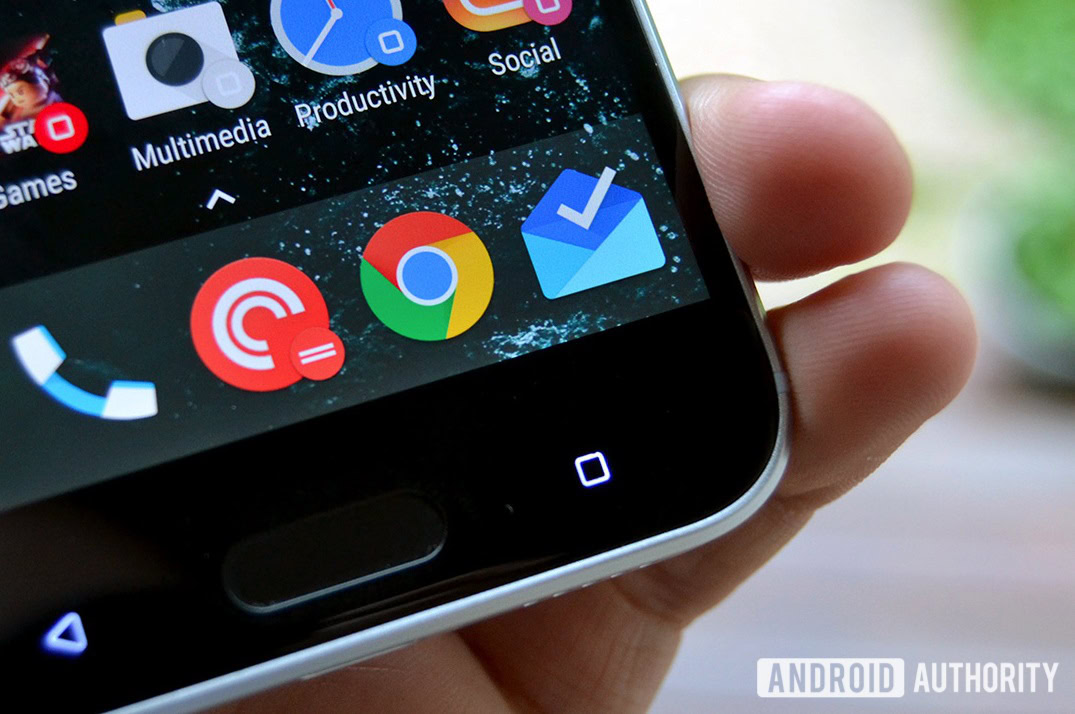 HTC-10-icon-Google-Chrome-Inbox-Pocket-Casts2 Google Chrome, Inbox by Gmail, and Pocket Casts icons on an HTC10.