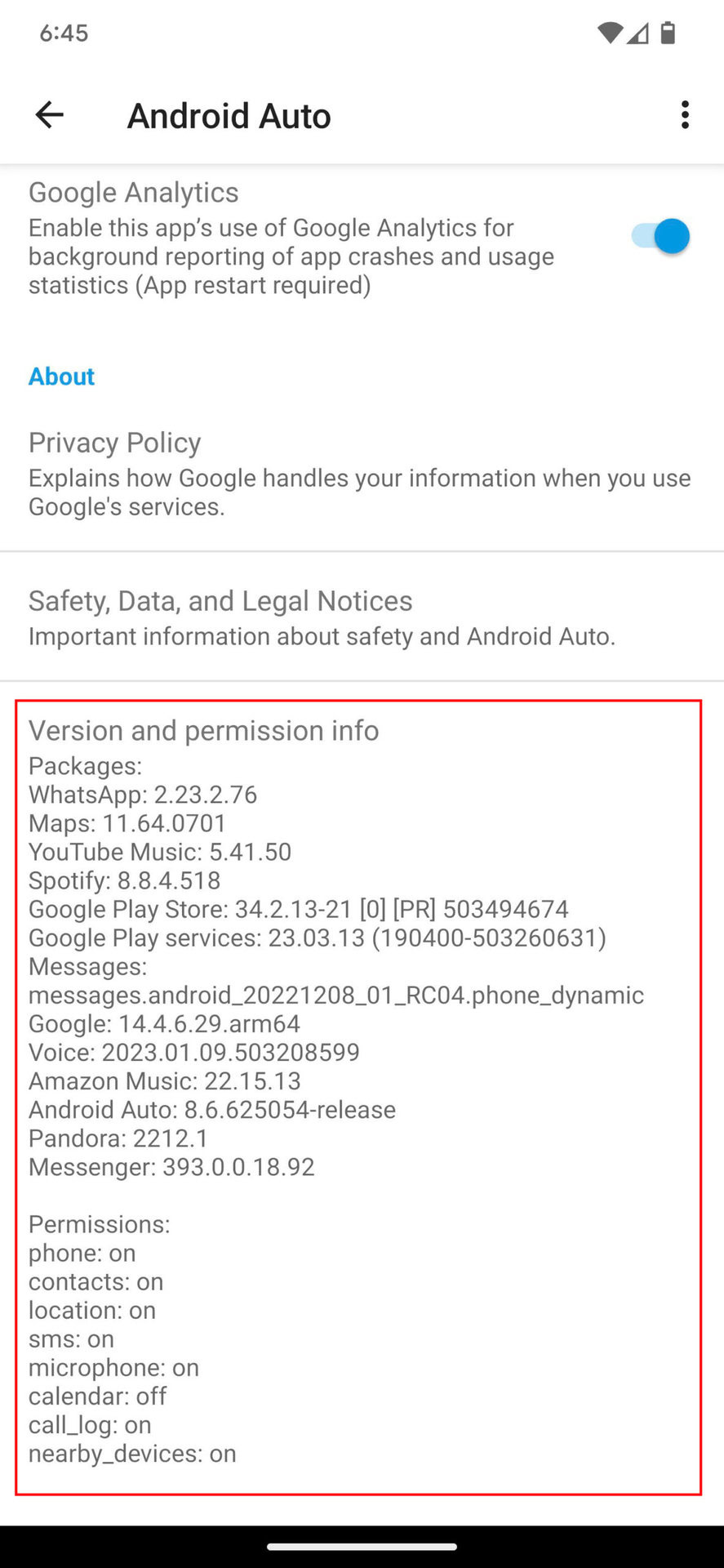 Incrase Android Auto video resolution 2