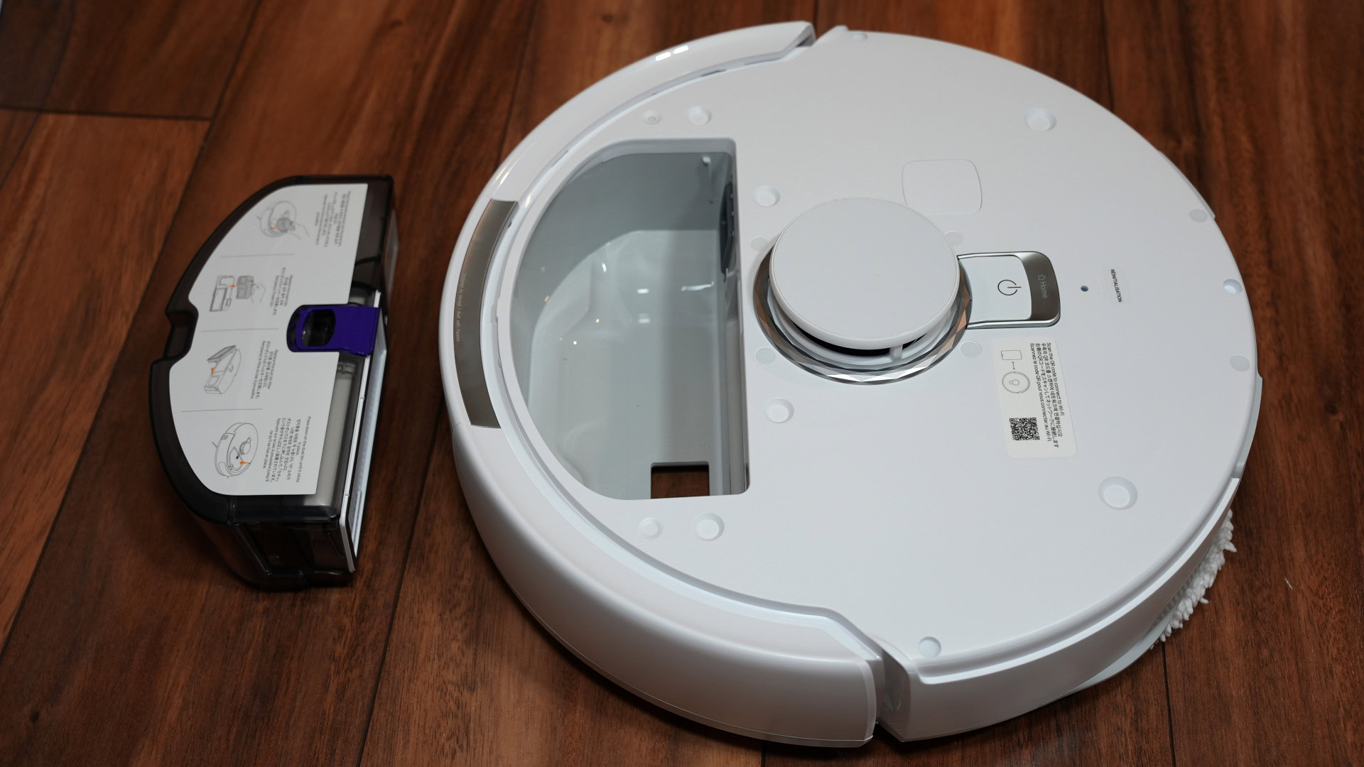 Narwal Freo Z10 top and vacuum canister Narwal Freo Z10 top and vacuum canister