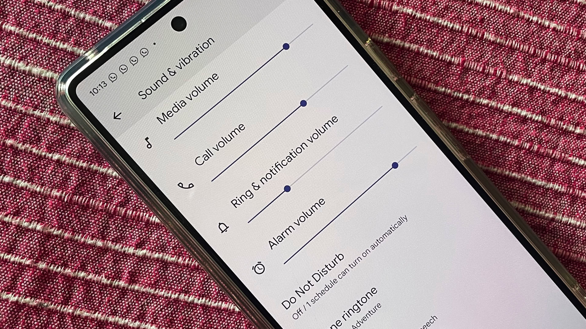Pixel Ringtone volume Pixel Ringtone volume