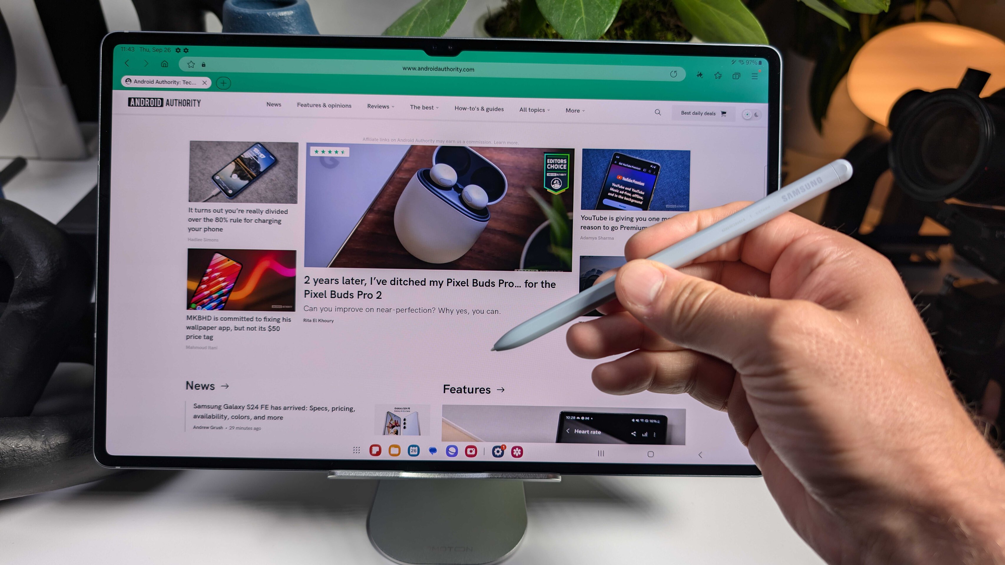 Galaxy Tab S10 Ultra hands on images Galaxy Tab S10 Ultra hands on images