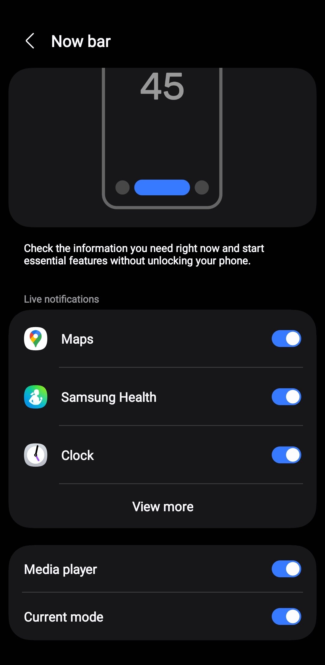 Galaxy A36 review One UI 7 screenshots