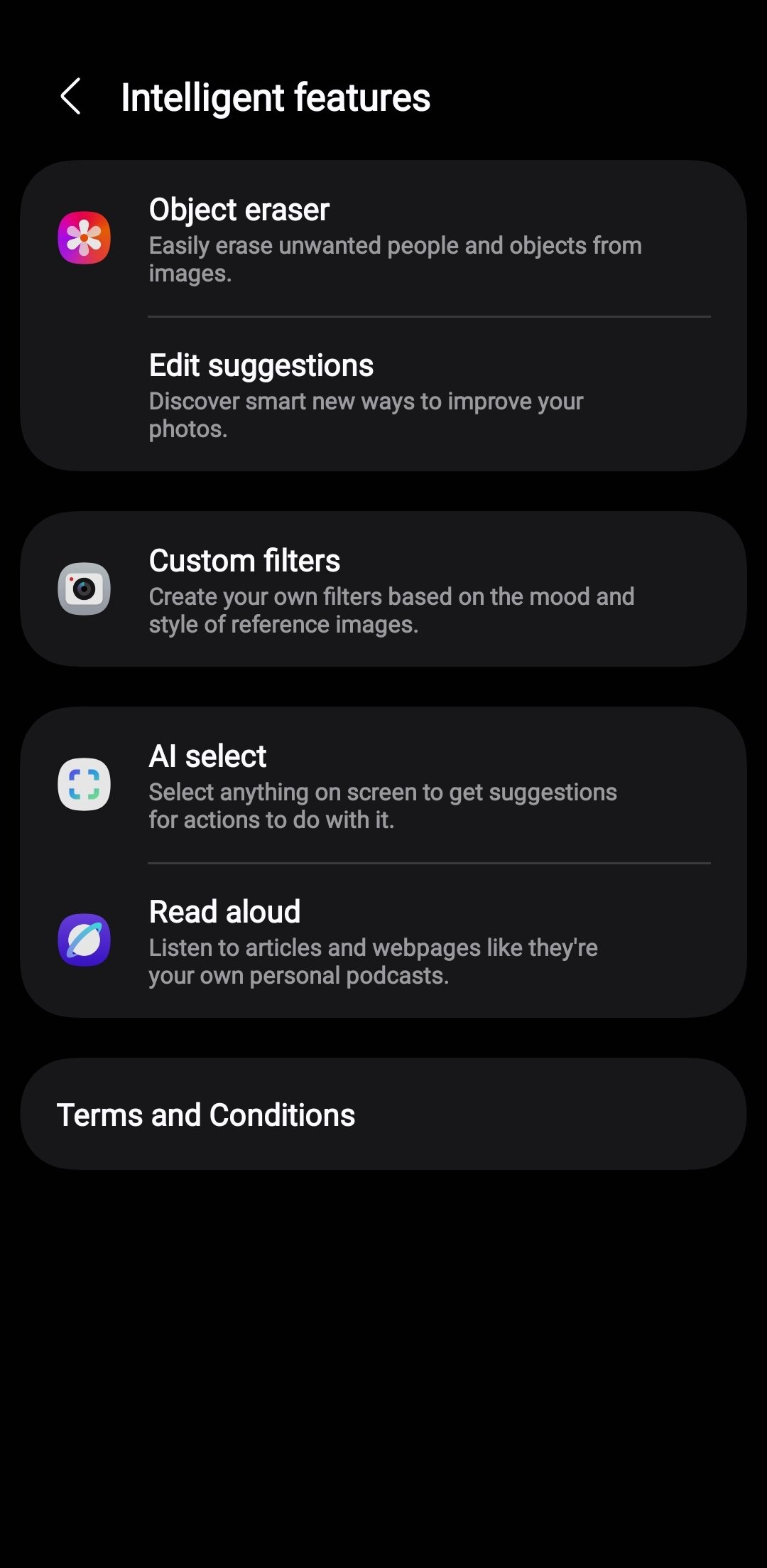 Galaxy A36 review One UI 7 screenshots