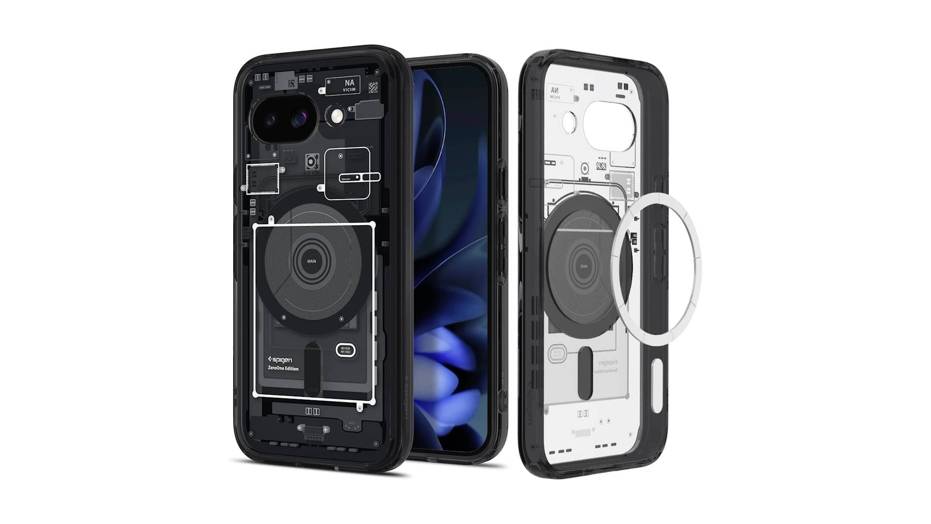 Spigen Ultra Hybrid Zero One Pixel 9a case Spigen Ultra Hybrid Zero One Pixel 9a case
