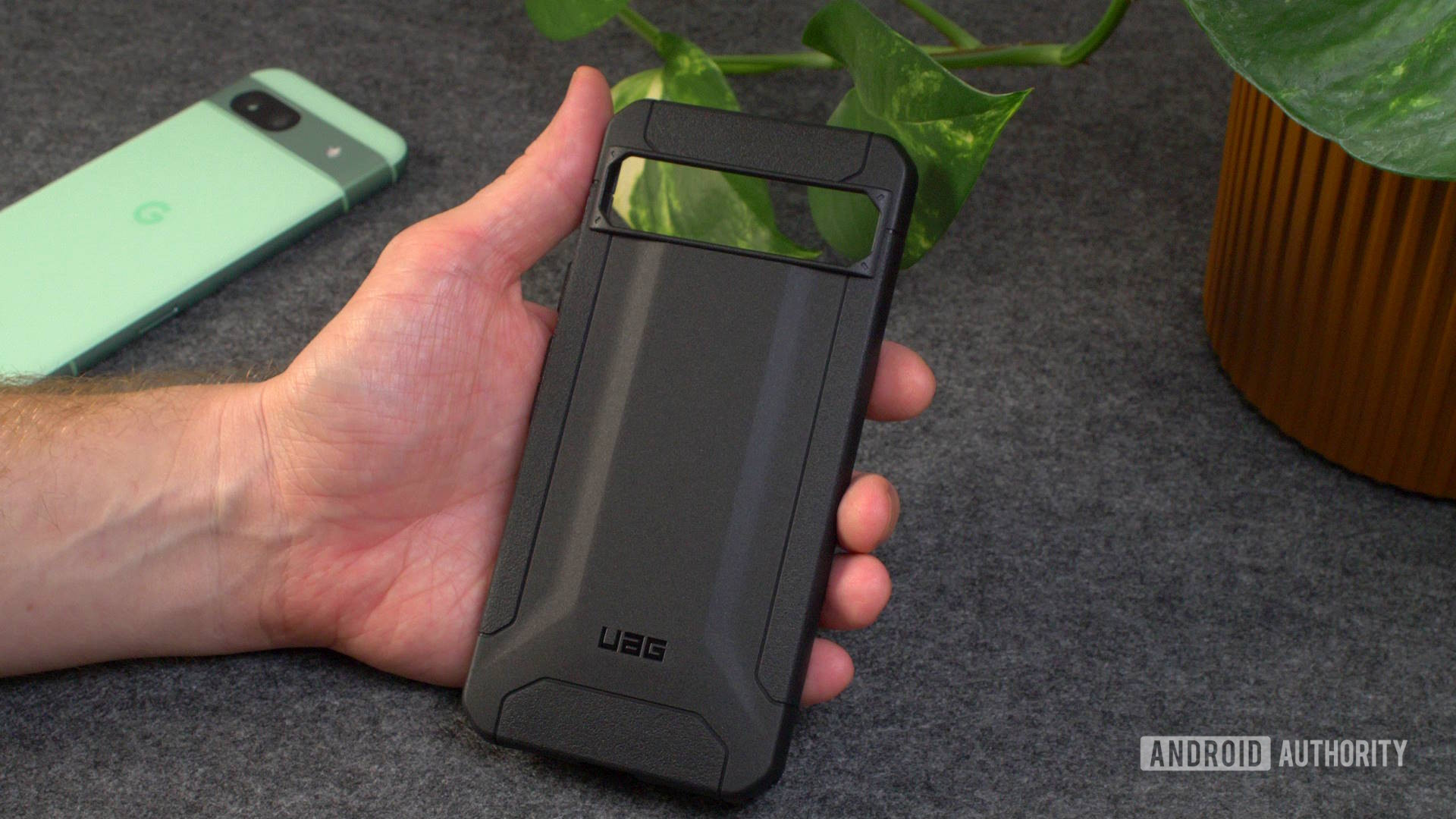UAG Scout Pixel 8a case off UAG Scout Pixel 8a case off