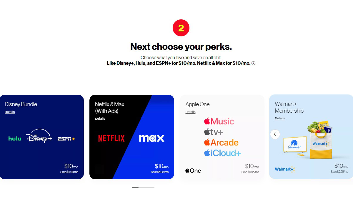 Verizon perks Verizon perks