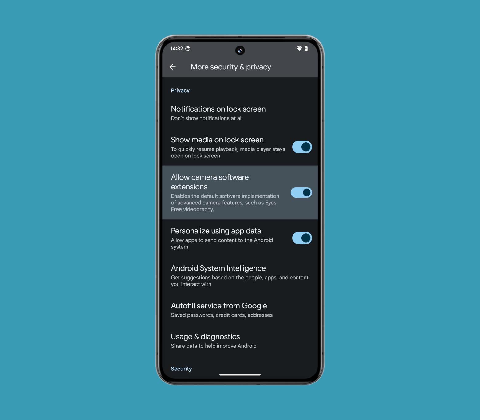 Android 14 QPR3 Beta 2 camera software extensions Android 14 QPR3 Beta 2 camera software extensions