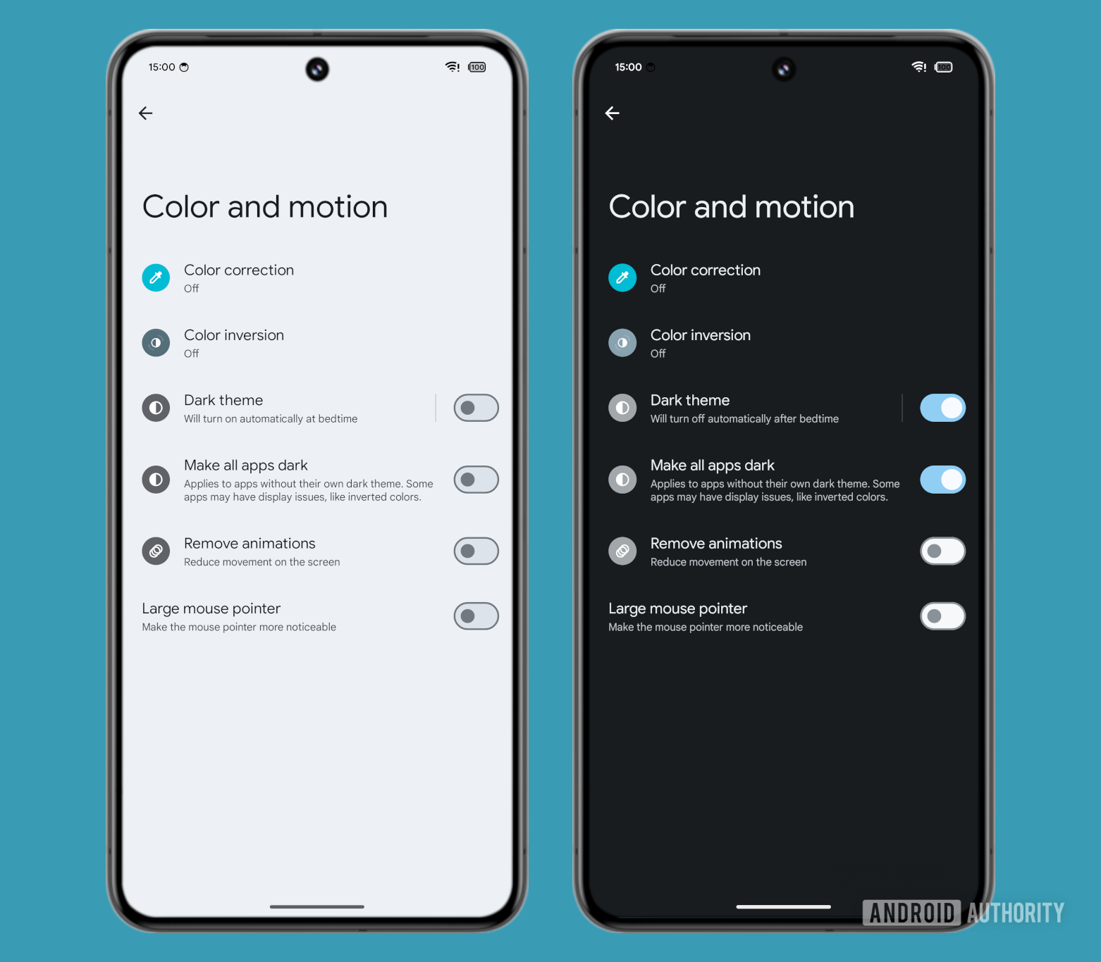 Android 15 make all apps dark Android 15 make all apps dark
